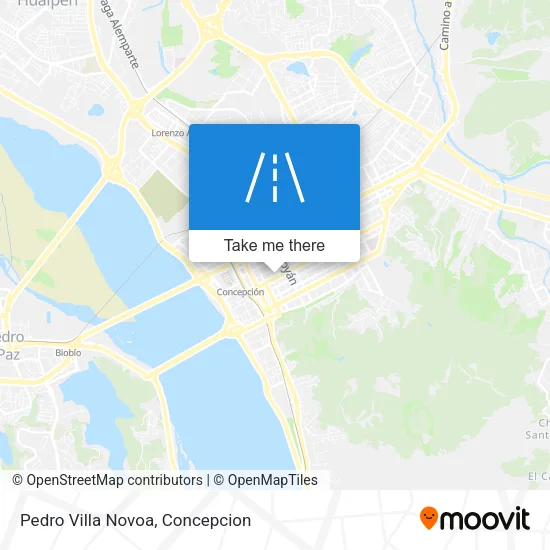 Mapa de Pedro Villa Novoa