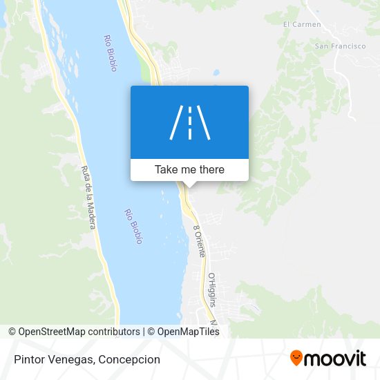 Pintor Venegas map
