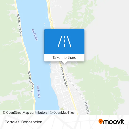Portales map