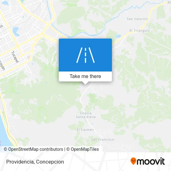 Providencia map
