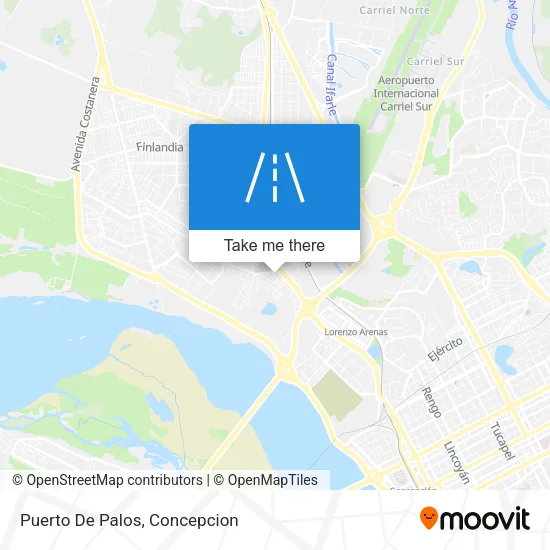 Puerto De Palos map