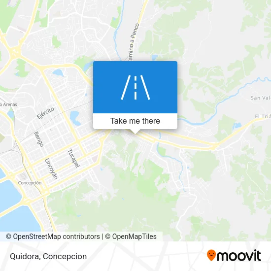 Quidora map