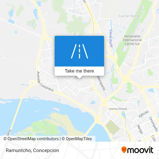 Ramuntcho map