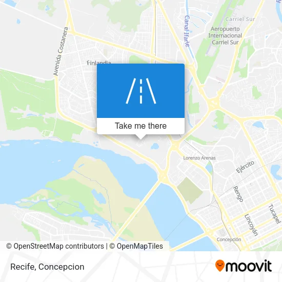 Recife map