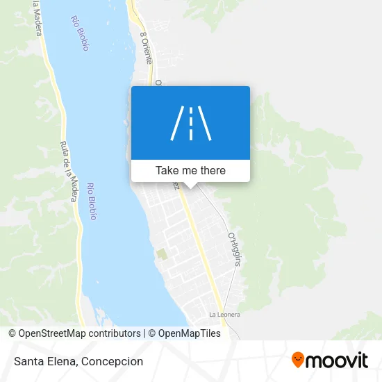 Santa Elena map
