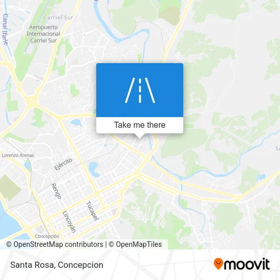 Santa Rosa map