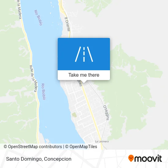 Mapa de Santo Domingo