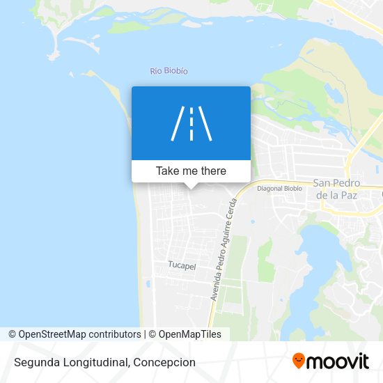 Segunda Longitudinal map
