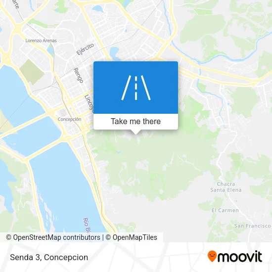 Senda 3 map