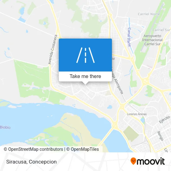 Siracusa map