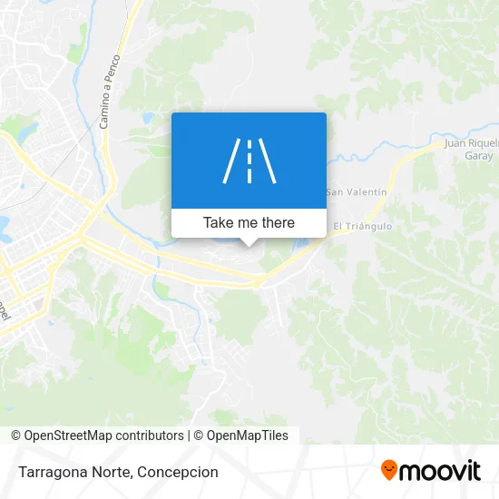 Tarragona Norte map