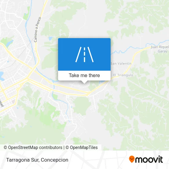 Tarragona Sur map