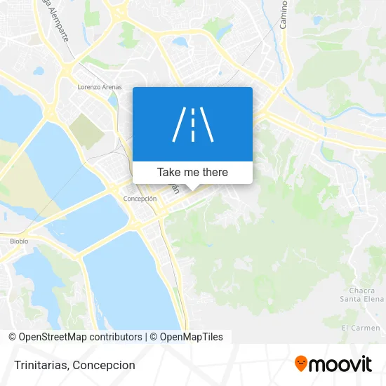Trinitarias map
