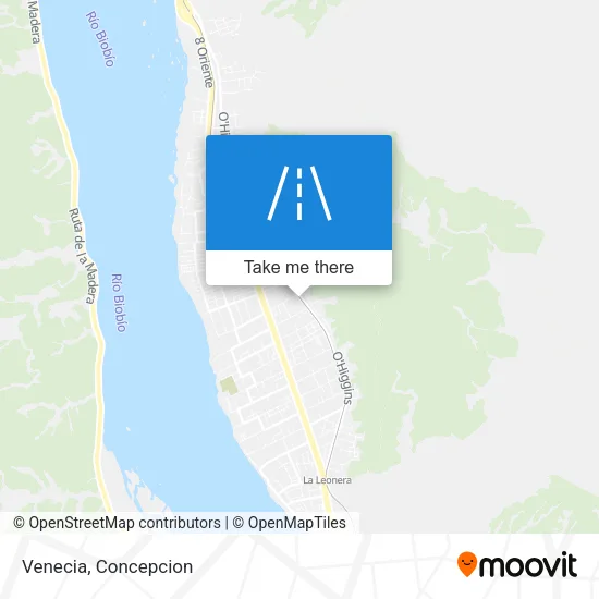 Venecia map