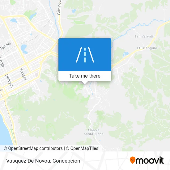Mapa de Vásquez De Novoa