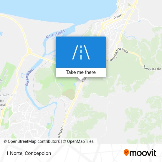 1 Norte map