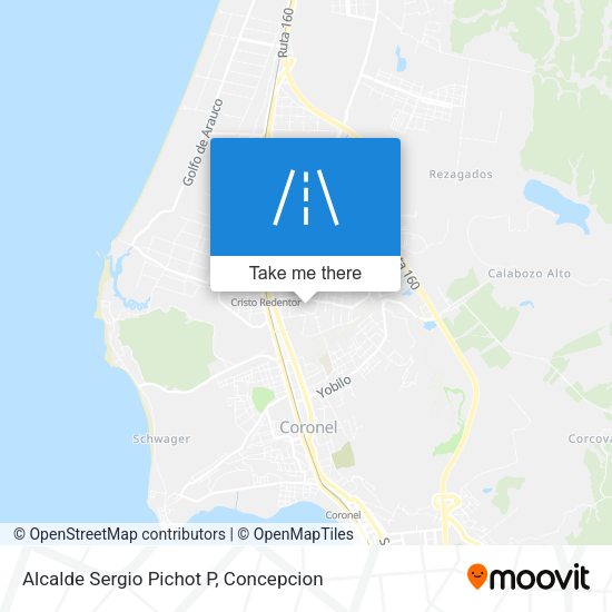 Alcalde Sergio Pichot P map