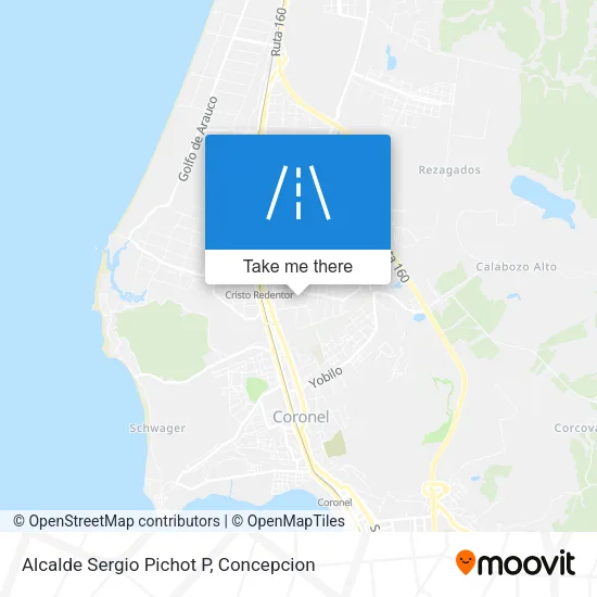Mapa de Alcalde Sergio Pichot P