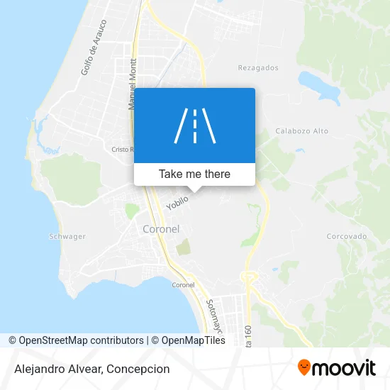 Mapa de Alejandro Alvear