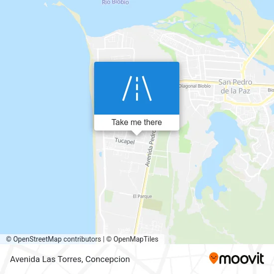 Avenida Las Torres map