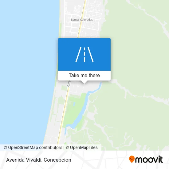 Mapa de Avenida Vivaldi