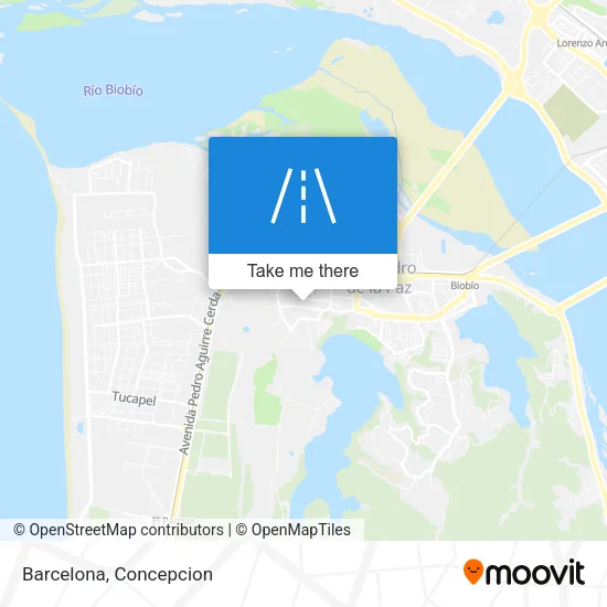 Barcelona map