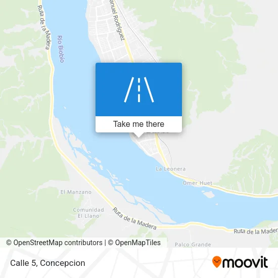 Calle 5 map