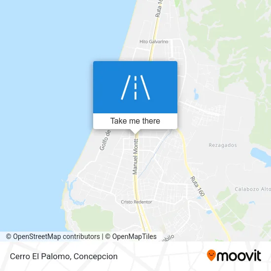 Mapa de Cerro El Palomo