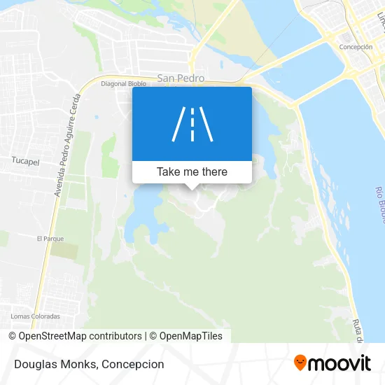 Mapa de Douglas Monks