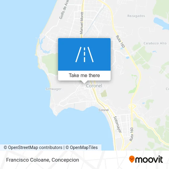 Mapa de Francisco Coloane