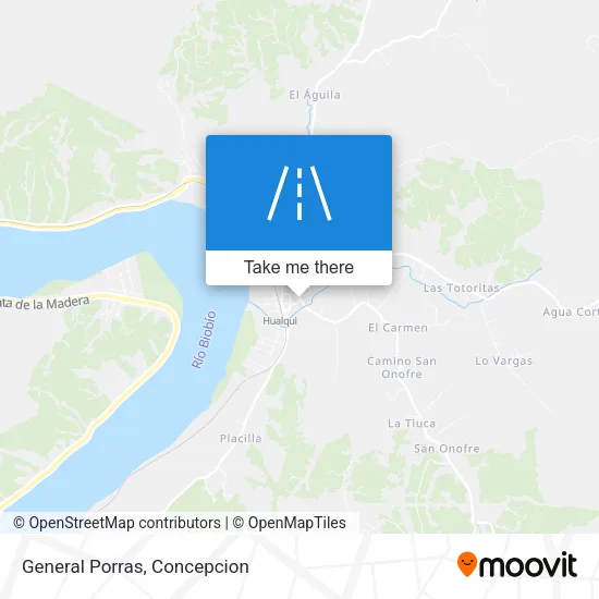 General Porras map