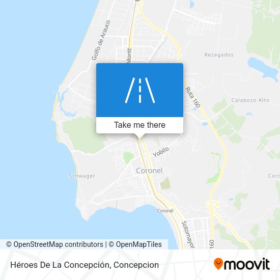 Mapa de Héroes De La Concepción