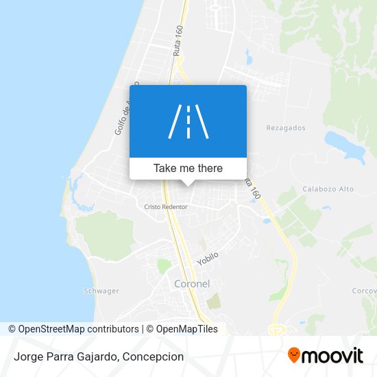 Jorge Parra Gajardo map