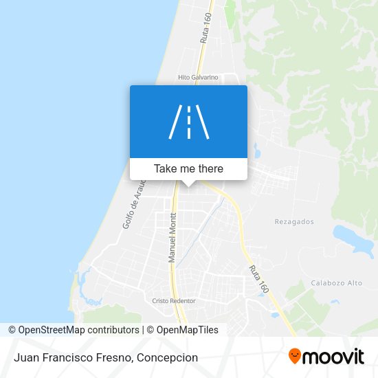 Juan Francisco Fresno map