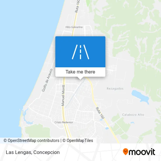 Mapa de Las Lengas