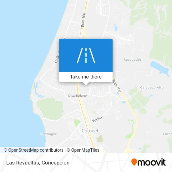 Mapa de Las Revueltas