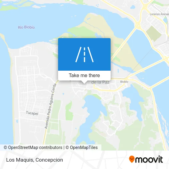 Los Maquis map