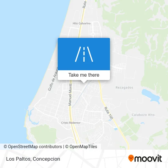 Los Paltos map