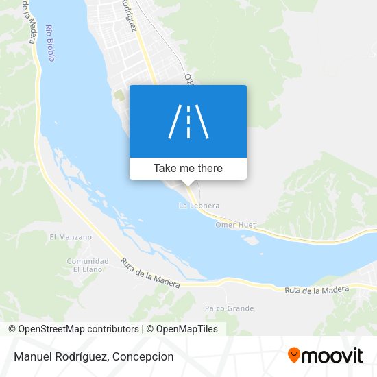 Manuel Rodríguez map