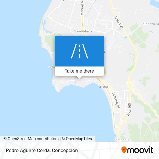 Mapa de Pedro Aguirre Cerda
