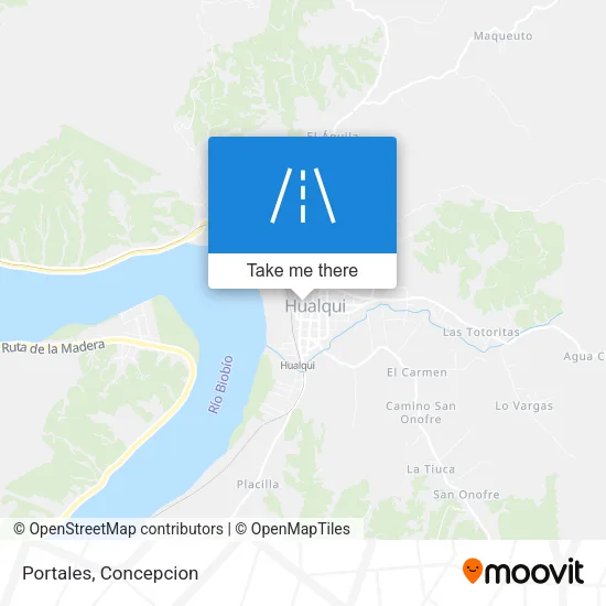 Portales map