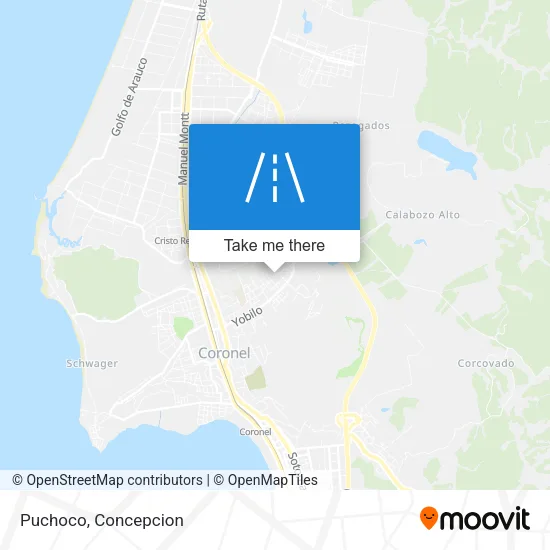 Puchoco map