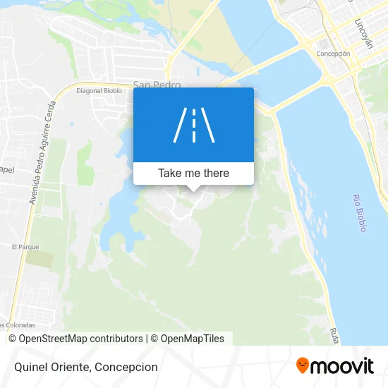 Quinel Oriente map