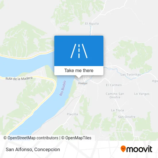 Mapa de San Alfonso