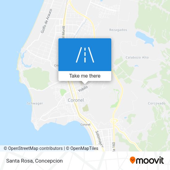 Mapa de Santa Rosa