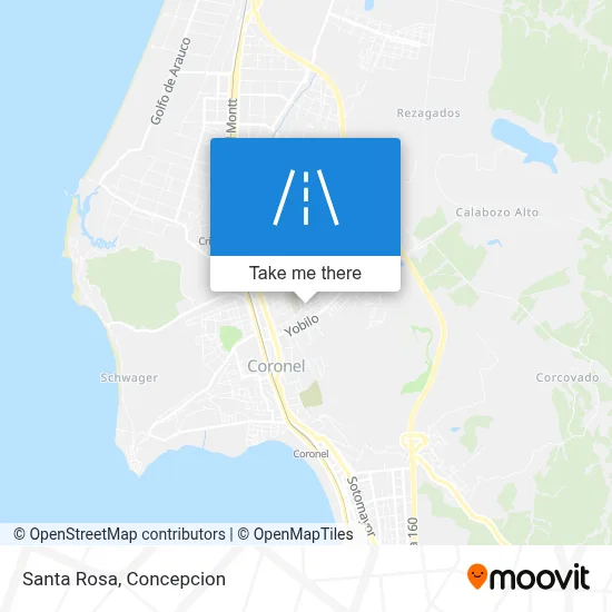 Santa Rosa map