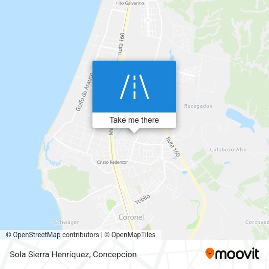 Sola Sierra Henríquez map