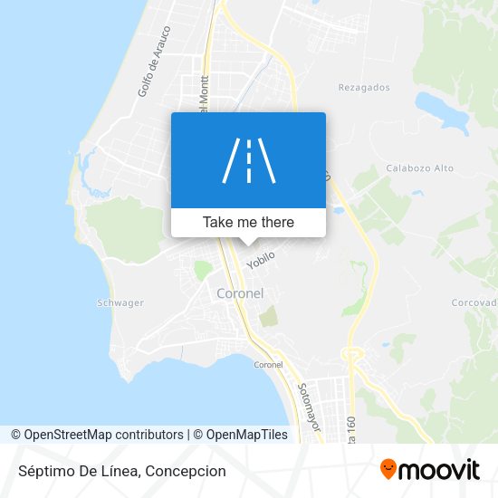 Séptimo De Línea map