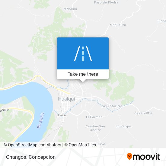 Mapa de Changos
