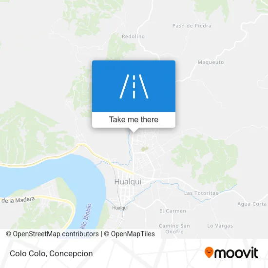 Colo Colo map